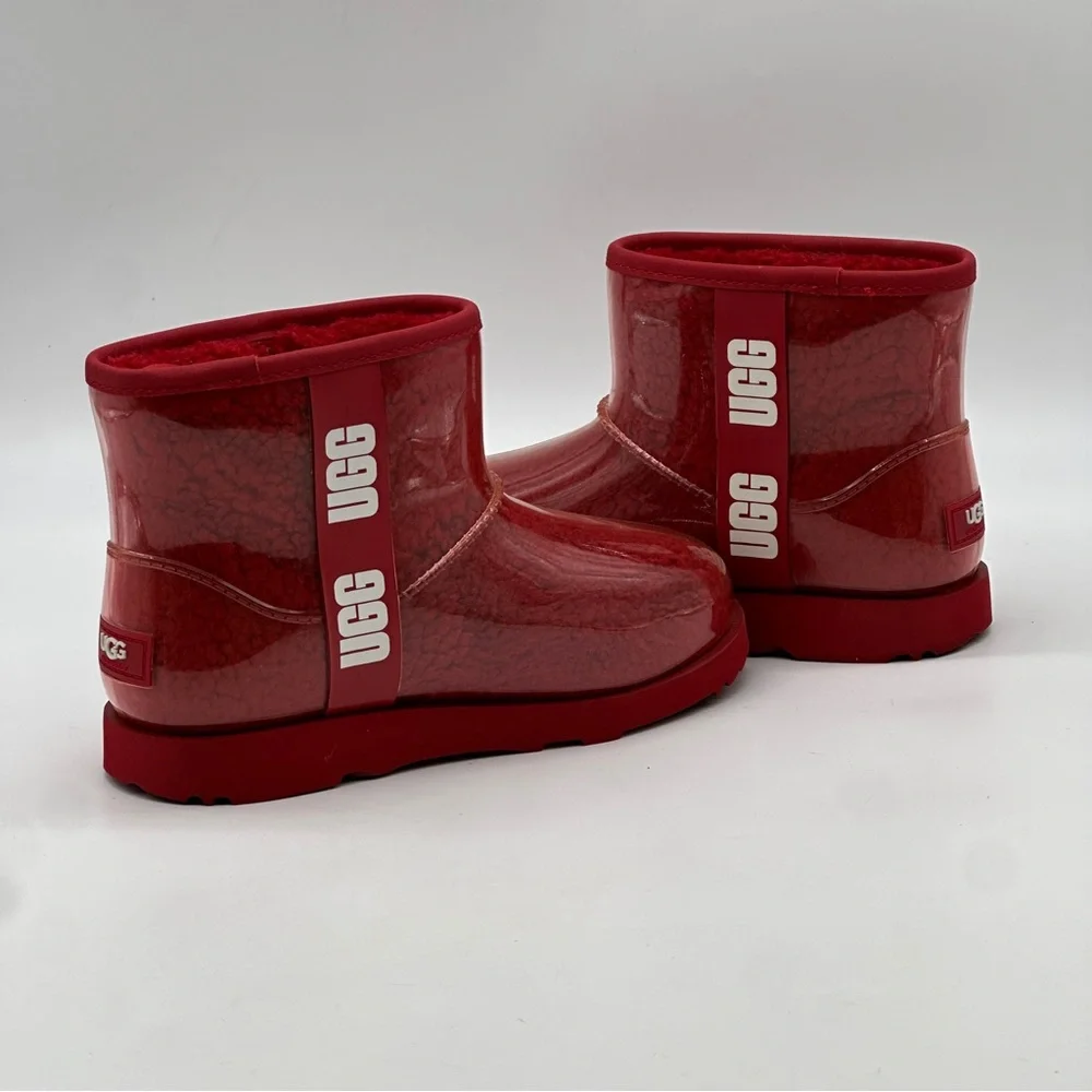 UGG Classic Clear Mini Boots. Size 4